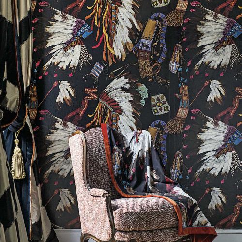 Tkanina GRAND CANYON z najnowszej kolekcji Arapahos, nadruk na bawełnie, PIERRE FREY,