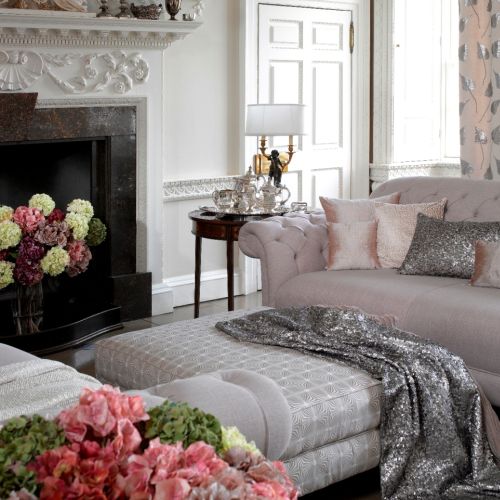 Tkaniny z kolekcji Voyage Couture. Do kupienia w Home Sweet Home.