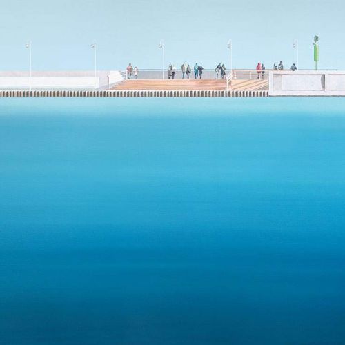 Sopocki falochron , 2017 r. Morze spokoju Tomasza Kołodziejczyka