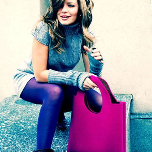 Torba typu shopper z wełnianego filcu. Zaprojektowana z myślą o niezależnych, nowoczesnych kobietach. Projektant: Die