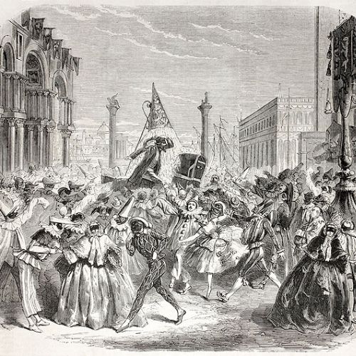 Tylko w masce kucharz mógł flirtować z królową, a hrabina z koniuszym.