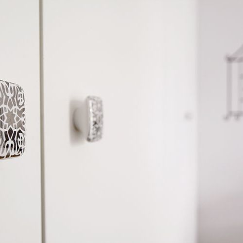 Uchwyty do szafek z Zara Home. Mieszkanie Anny Popek