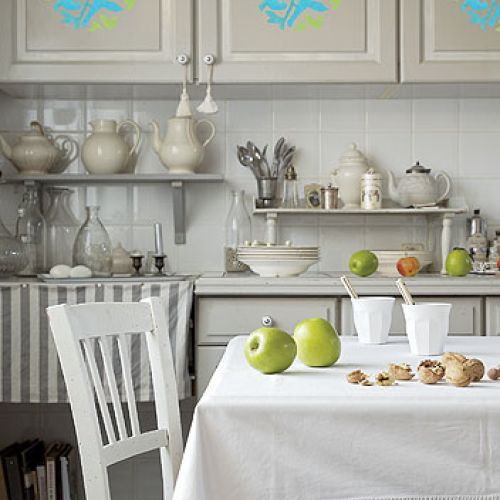 Dekoracje na szafkach kuchennych