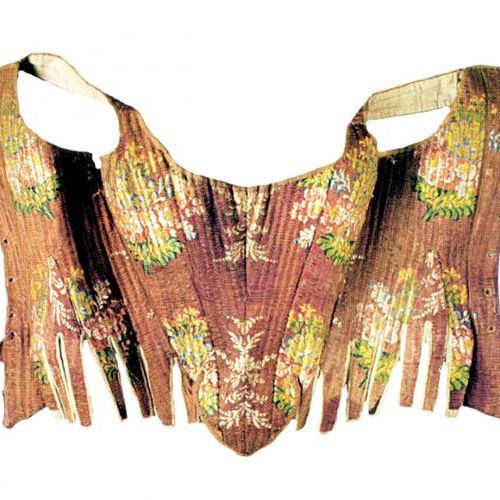 Udoskonalona konstrukcja gorsetu z XVIII w., Muzeum Narodowe we Wrocławiu