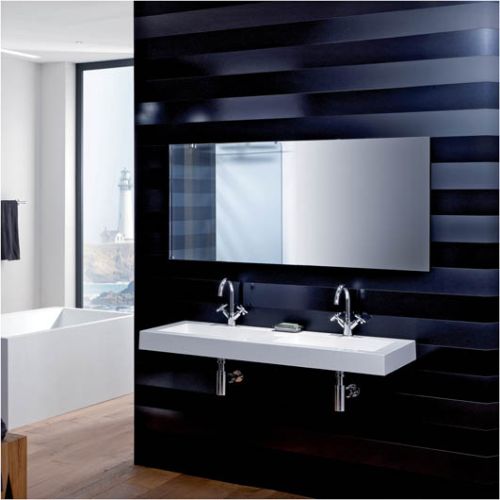 Umywalka 700.2120 oraz baterie 250.1500 z serii Steinberg. Ceny netto: 587 i 185 euro. LEE GROCK