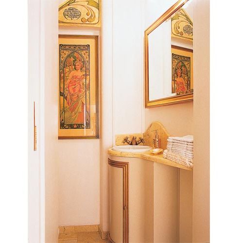 Pokój kąpielowy art déco