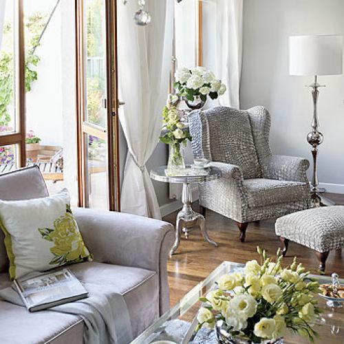 Chłodne szarości i modna limonka