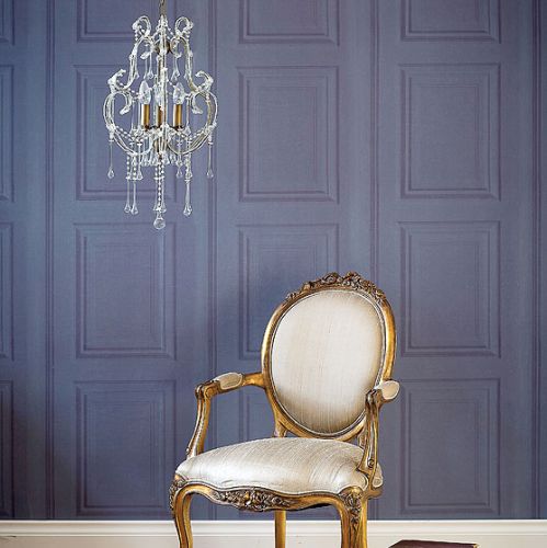 VERSAILLES MUMMY CHAIR, krzesło do karmienia niemowląt (specjalne ułożenie oparcia) z mahoniu, tapicerowane jedwabiem, ok.