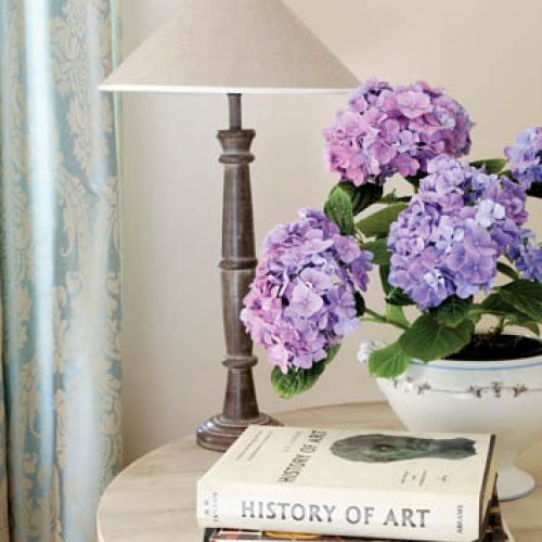 W domu Ireny zawsze stoją świeże hortensje. - Zakochałam się w tych kwiatach, gdy zobaczyłam je w Stanach na