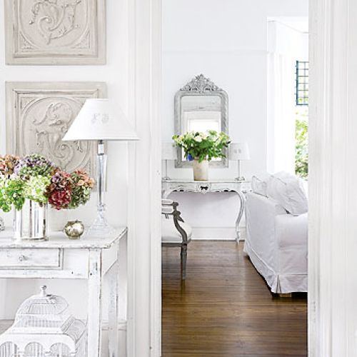 Białe jest piękne, dom w stylu shabby chic