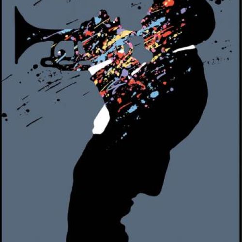 Waldemar Świerzy Z cyklu Wielcy ludzie jazzu , lata 80. XX w., WWW.JAZZARTCOLLECTION.COM