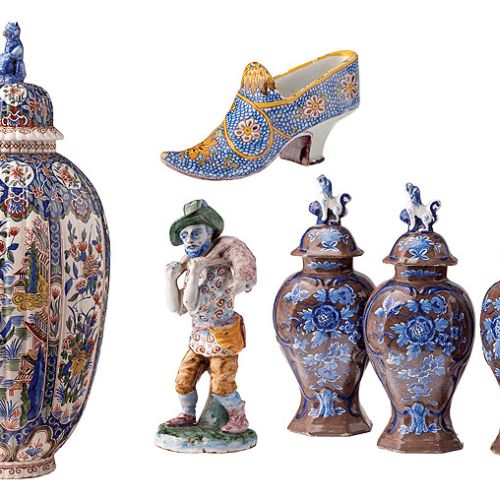 Wazon, warsztat Samsona w Paryżu specjalizujący się w robieniu najlepszych kopii, po 1927 r., Figurka, warsztat De