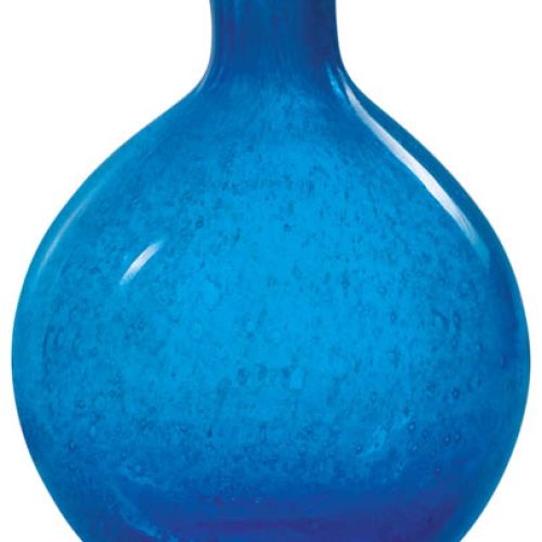 Wazonik - szkło sodowe Antico , projekt Zbigniew Horbowy, lata 60.