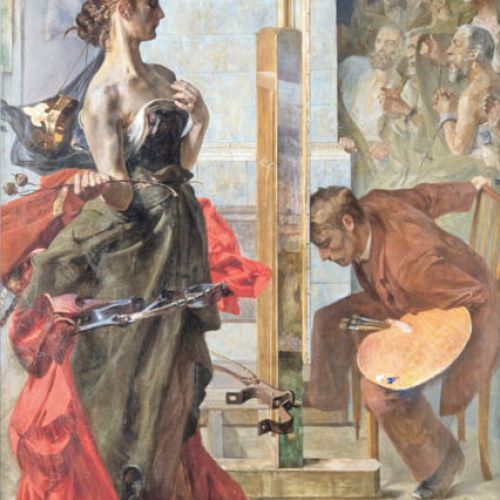 Widzenie , 1897 r., J. Malczewski, AGRA ART, CS. 800 000 zł