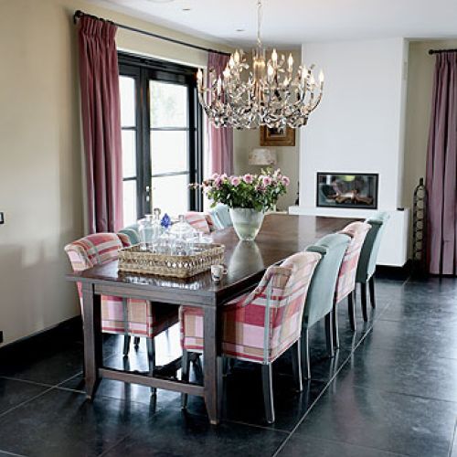 Wiejska willa z nutką Orientu. Wiejska willa z nutką Orientu