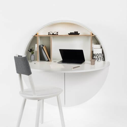 wielofunkcyjne biurko wiszące