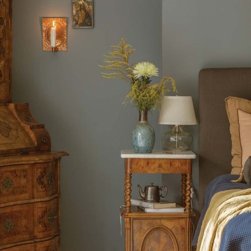 sypialnia z meblami z duszą