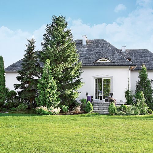 Willa z zewnątrz. Romantyczna willa w Krakowie