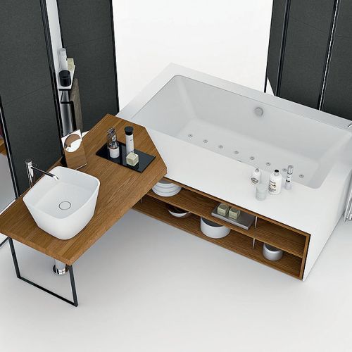 Modne półki i szafki do łazienki