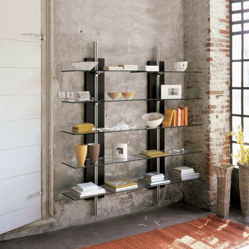 Wiszące półki Chicago firmy Cattelan Italia. STUDIO ITALIA