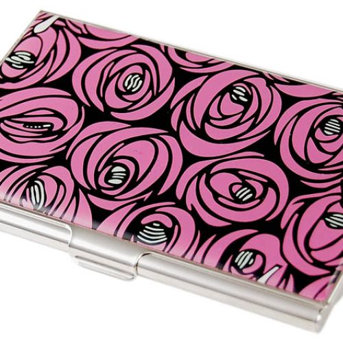 Wizytownik zaprojektowany przez Charlesa Rennie Mackintosha, Roses and Teardrops, www.maclinstudio.com