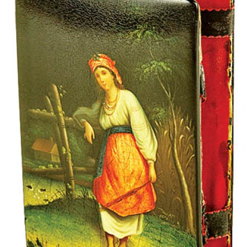 Wizytownik ze znanego rosyjskiego warsztatu Lukutin , 1880-1890 r., z kolekcji Włodzimierza Hermana, fot.