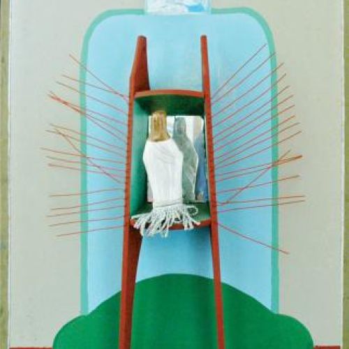 Władysław Hasior Medytacje , 1981 r., cs 9000 zł, REMPEX