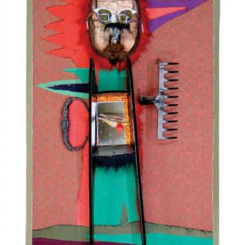 Władysław Hasior Ptasznik , 1983 r., Miejski Ośrodek Sztuki w Gorzowie Wielkopolskim