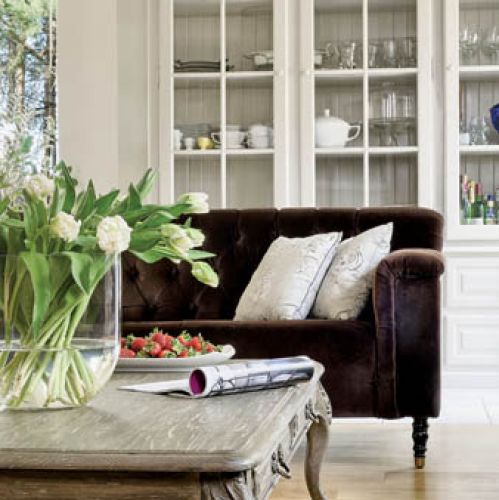 Włascicielka u Włochów podpatrywała, jak dobierać kolory i przedmioty.