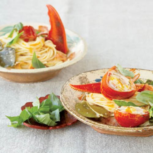 Włoski makaron z tajskimi przyprawami - palce lizać.