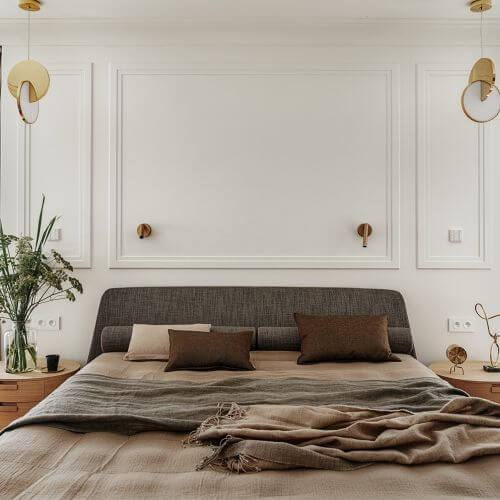 styl art deco sypialnia