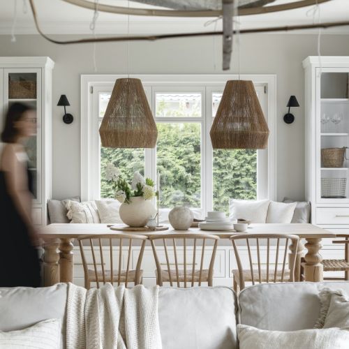 wnętrza w spokojnych kolorach