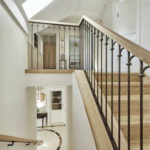 styl modern classic salon hol przedpokój