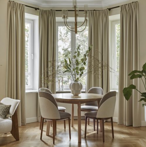 Wnętrze modern classic w willi na Mokotowie