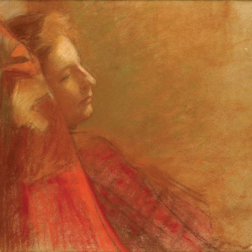 Wojciech Weiss - Portret Dagny Juel-Przybyszewskiej, 1899