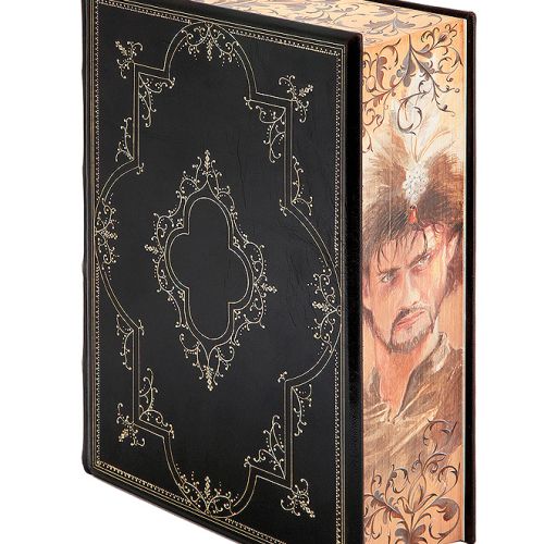 Współcześnie wydana Trylogia Henryka Sienkiewicza, oprawa skórzana, złocona, Wydawnictwo Artystyczne Kurtiak i Ley