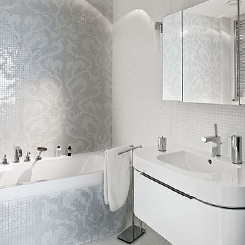 Wzór tworza kostki matowe i opalizujace.