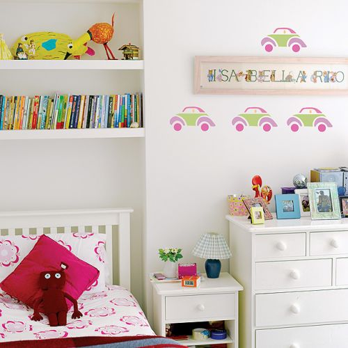 Wzór w dziecięcym pokoju. Dekoracja dla najmłodszych