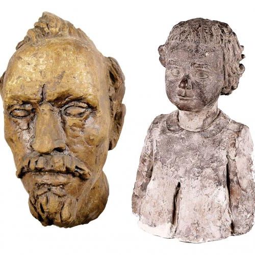 Xawery Dunikowski Feliks Dzierżyński z cyklu Głowy wawelskie , cw 1500 zł,