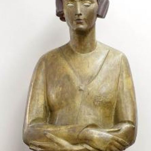 Xawery Dunikowski Francuzka , 1916-20, Muzeum Narodowe w Warszawie.