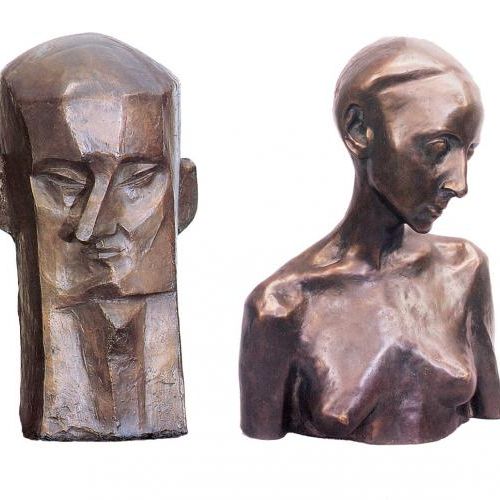 Xawery Dunikowski Głowa Włodzimierza Terlikowskiego , 1916-17, Muzeum im. Xawerego Dunikowskiego w Królikarni.