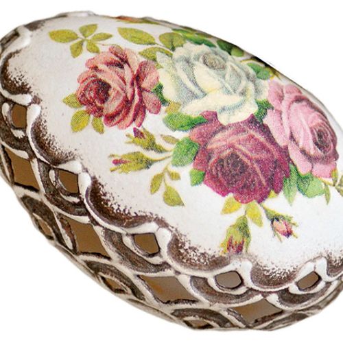 Z gęsich jaj, zdobione decoupage’em, projekty Sylwii Serwin.
