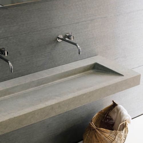 Z nietypowym odpływem, może być nablatowa, 51,3x100 cm. NEUTRA