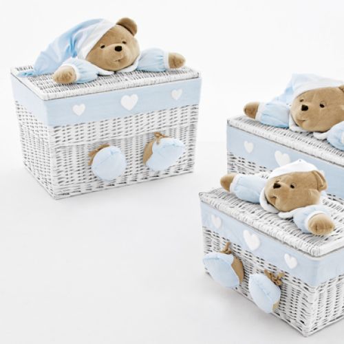 Z zestawu kufrów NANAN PUCCIO będzie doskonałym elementem dekoracyjny, a jednocześnie zachęci dziecko do zachowania