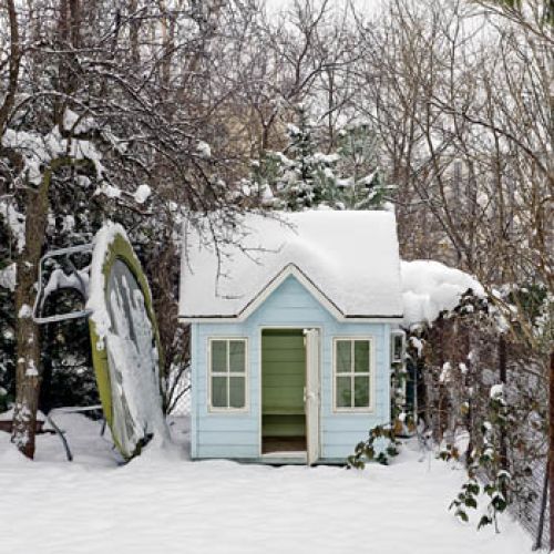 Za domem kryje się uroczy ogród. Francja na starym Mokotowe