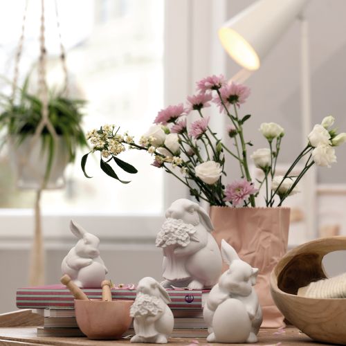 Porcelanowe figurki zajączków