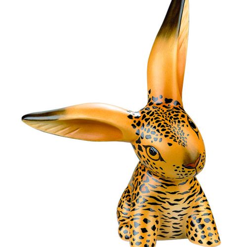 Zając - Leopard Bunny de luxe. Zajączki wielkanocne: dekoracje na świąteczny stół