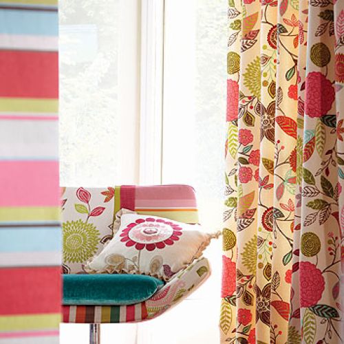 Zasłona Alina z kolekcji Anoushka (Harlequin) kosztuje 252 zł/m. IMPRESJE HOME COLLECTION