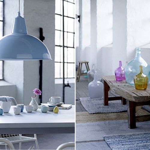 Pastelowe wazony i inne dodatki