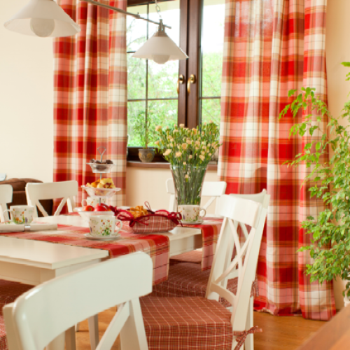 Wiosna w kratkę - urządzanie wnętrz